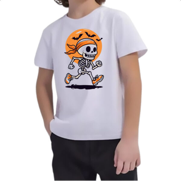 Camiseta Infanto Juvenil Skull fitness - Imagem 2