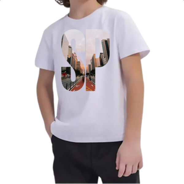 Camiseta Infanto Juvenil Avenida Paulista SP - Imagem 2