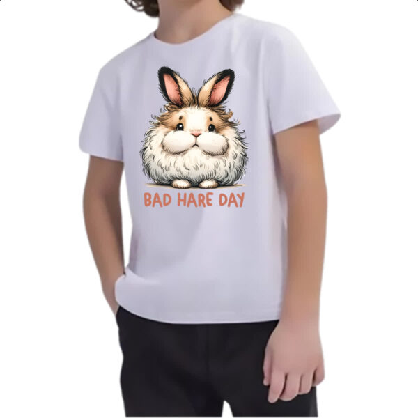Camiseta Infanto Juvenil Bad Hare Day - Imagem 2