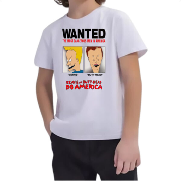 Camiseta Infanto Juvenil Beavis and ButtHead do America - Imagem 2