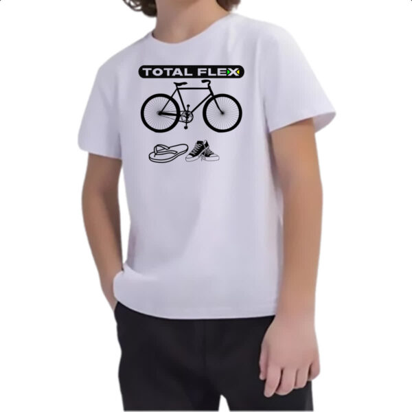Camiseta Infanto Juvenil Bicicleta Total Flex - Imagem 2