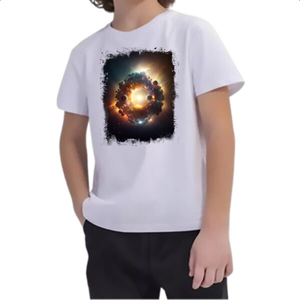 Camiseta Infanto Juvenil Big Bang Universo 2 - Imagem 2