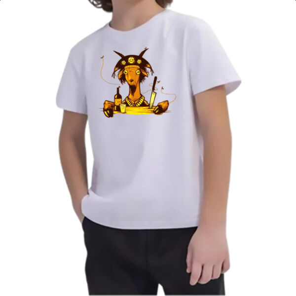 Camiseta Infanto Juvenil Bode arretado - Imagem 2