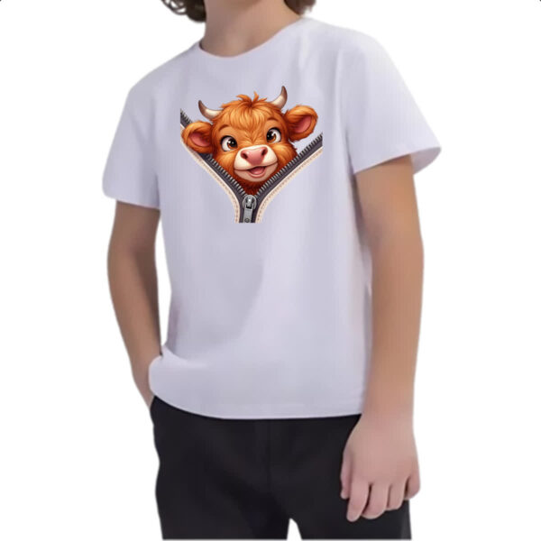 Camiseta Infanto Juvenil Bufalo no ziper - Imagem 2