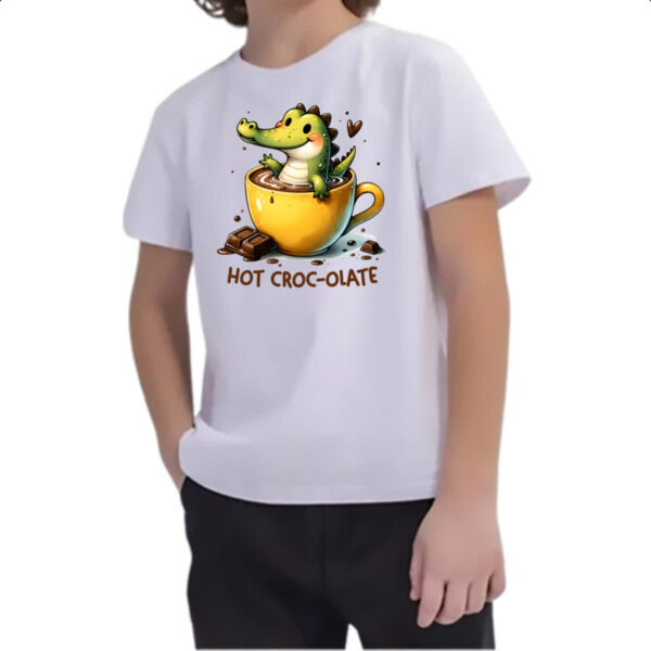 Camiseta Infanto Juvenil Hot Croc-olate - Imagem 2