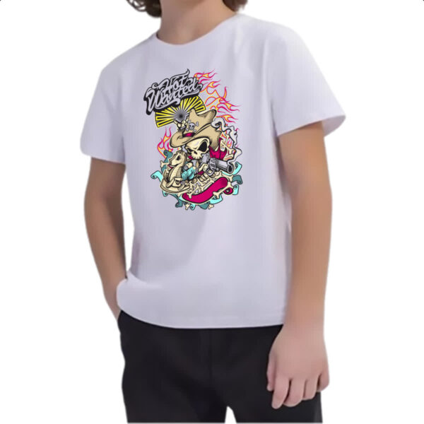 Camiseta Infanto Juvenil Hot wasted - Imagem 2