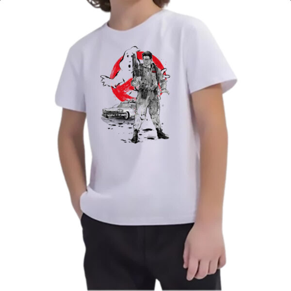 Camiseta Infanto Juvenil Caca Fantasmas Ghostbusters Egon - Imagem 2