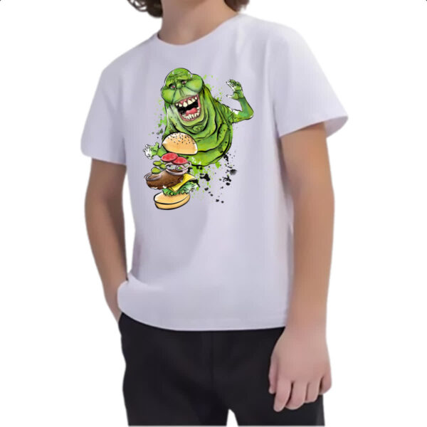 Camiseta Infanto Juvenil Caca Fantasmas Ghostbusters Geleia - Imagem 2