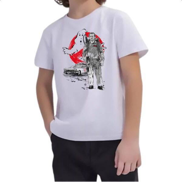 Camiseta Infanto Juvenil Caca Fantasmas Ghostbusters Peter - Imagem 2