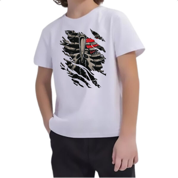 Camiseta Infanto Juvenil Caixa Toracica - Imagem 2