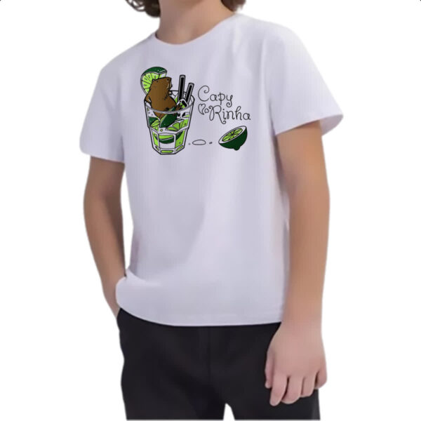 Camiseta Infanto Juvenil Capyrinha - Imagem 2