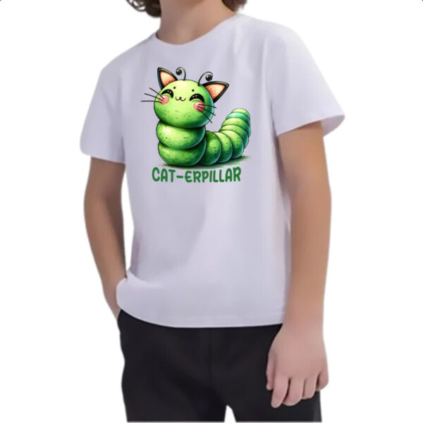 Camiseta Infanto Juvenil Cat-Erpillar - Imagem 2