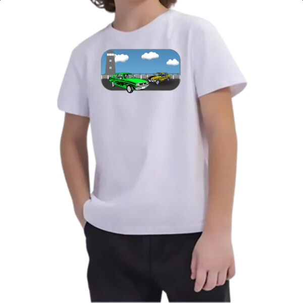 Camiseta Infanto Juvenil Chevette geracoes pintura - Imagem 2