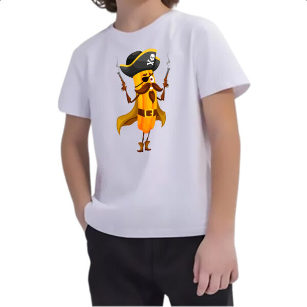 Camiseta Infanto Juvenil Churros Pirata - Imagem 2