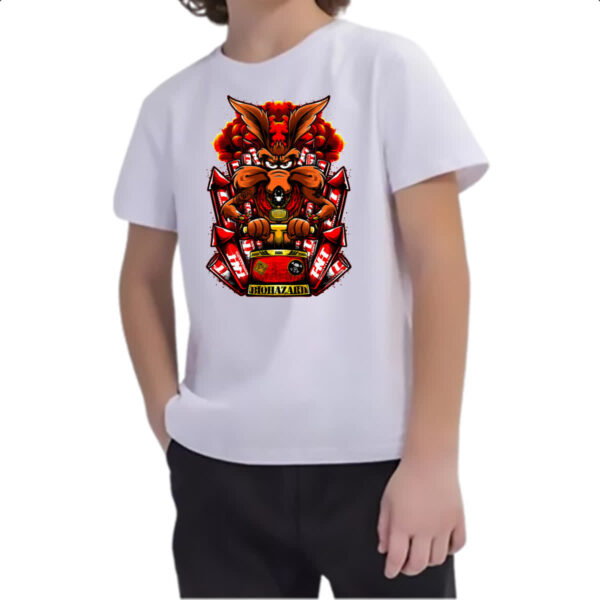 Camiseta Infanto Juvenil Coyote Biohazard - Imagem 2