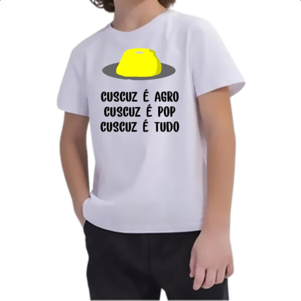 Camiseta Infanto Juvenil Cucuz e agro - Imagem 2