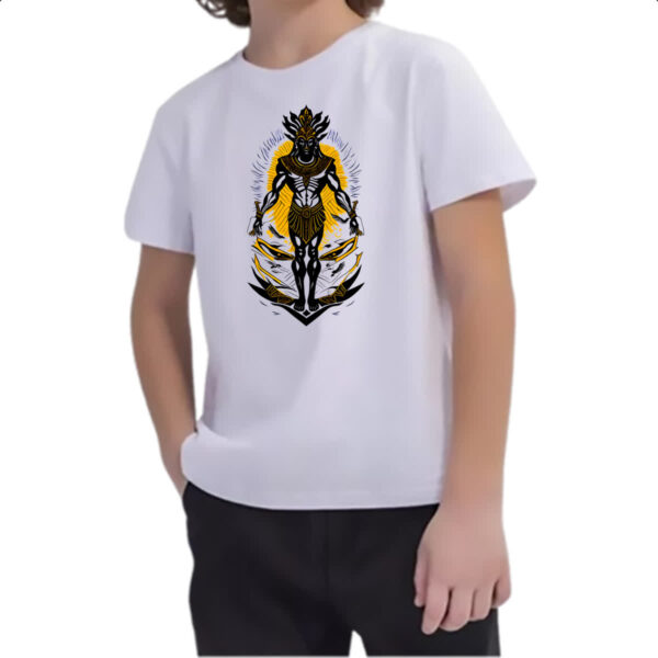 Camiseta Infanto Juvenil Deus Mitologia Asteca - Imagem 2