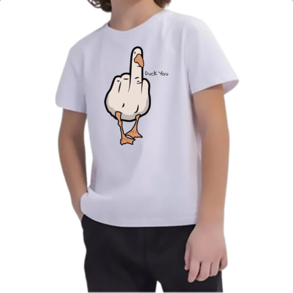 Camiseta Infanto Juvenil Duck You - Imagem 2