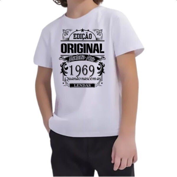 Camiseta Infanto Juvenil Edicao Original 1969 - Imagem 2