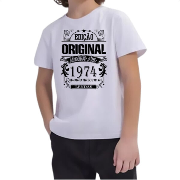 Camiseta Infanto Juvenil Edicao Original 1974 - Imagem 2