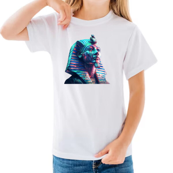 Camiseta Infanto Juvenil Esfinge contrast color - Imagem 3