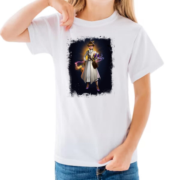 Camiseta Infanto Juvenil Empires and Puzzles Heroi Prof Lidenbrock - Imagem 3