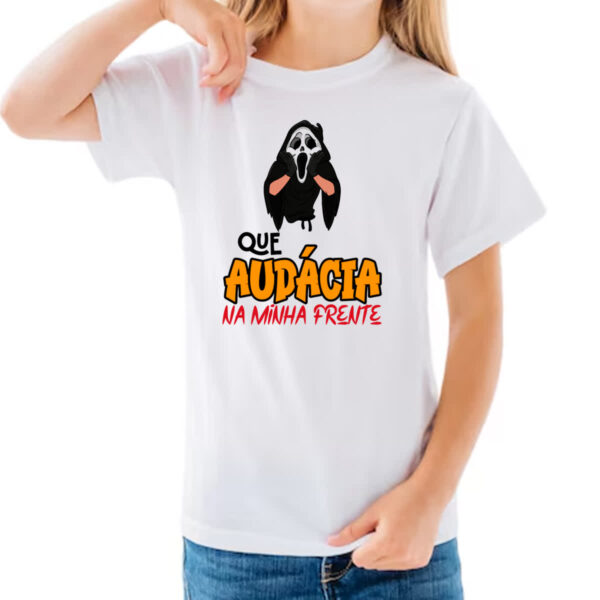Camiseta Infanto Juvenil Amostradinho que audacia - Imagem 3