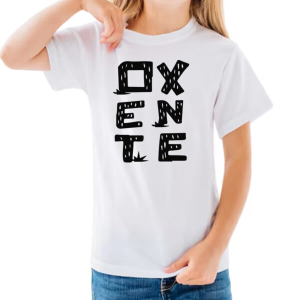 Camiseta Infanto Juvenil Eu amo meu oxente - Imagem 3