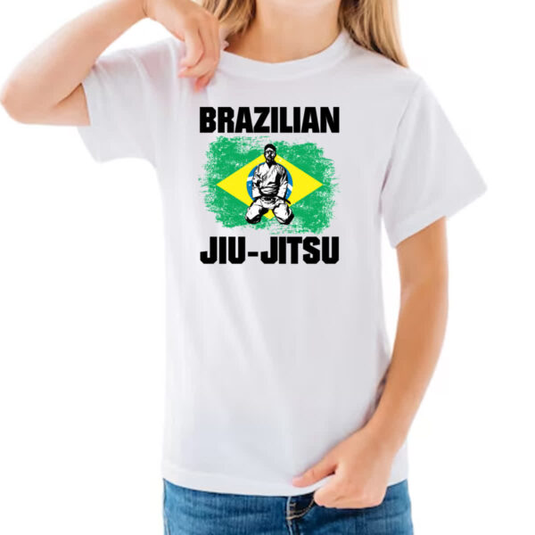 Camiseta Infanto Juvenil Jiu-Jitsu Brasil - Imagem 3