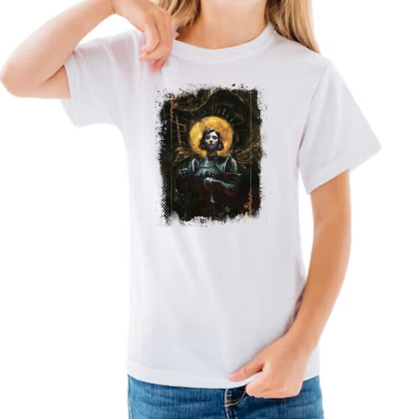 Camiseta Infanto Juvenil Joana Darc - Imagem 3