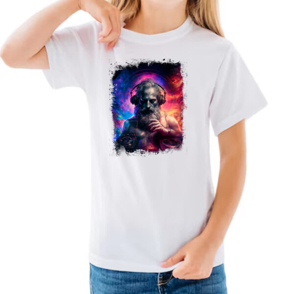 Camiseta Infanto Juvenil Zeus DJ - Imagem 3