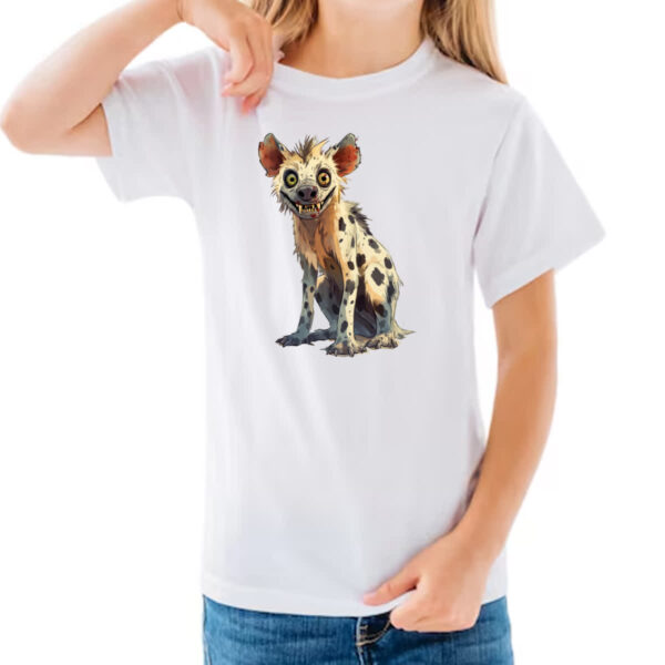 Camiseta Infanto Juvenil Zumbi Hiena - Imagem 3