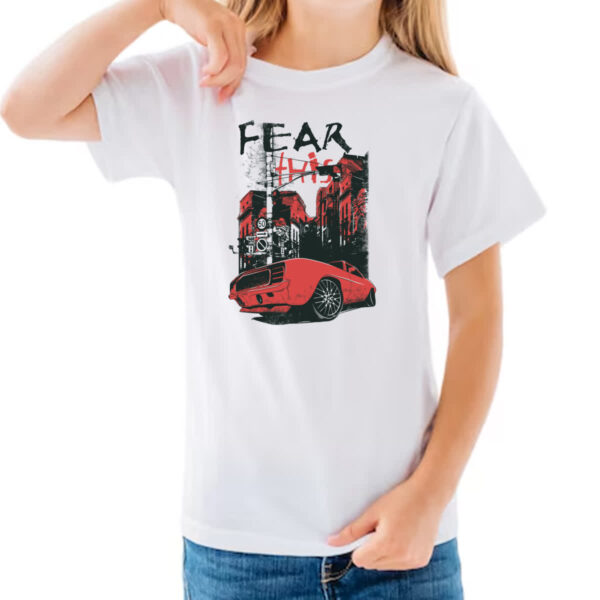 Camiseta Infanto Juvenil Fear this - Imagem 3