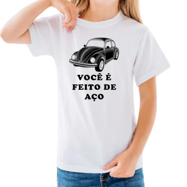 Camiseta Infanto Juvenil Fuscao Preto - Imagem 3