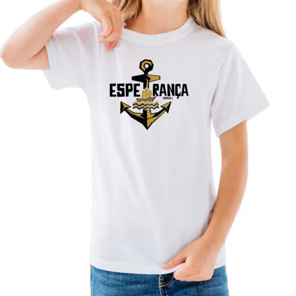 Camiseta Infanto Juvenil Gospel Hebreus 6 - Imagem 3