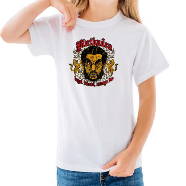 Camiseta Infanto Juvenil Grimm Blutbaden Savage Foe - Imagem 3