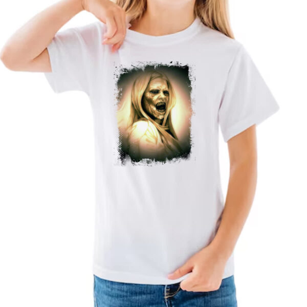 Camiseta Infanto Juvenil Grimm Hexenbiest Gravura - Imagem 3