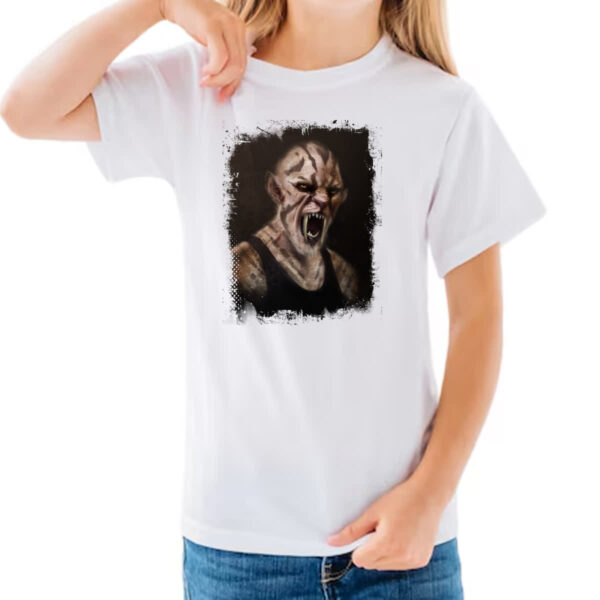 Camiseta Infanto Juvenil Grimm Wesen Mauvais Dentes - Imagem 3