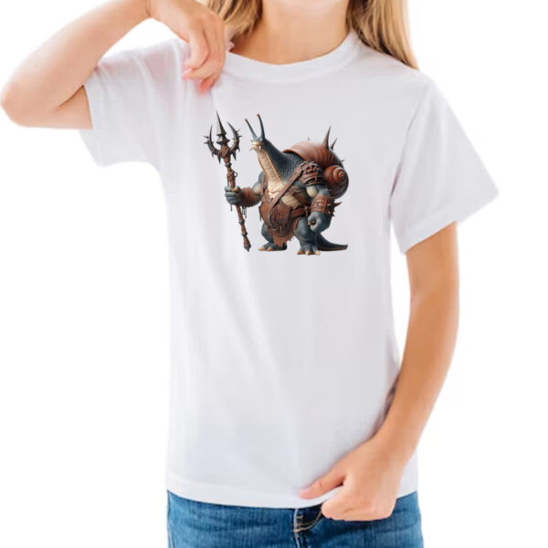 Camiseta Infanto Juvenil Guerreiro Caramujo - Imagem 3