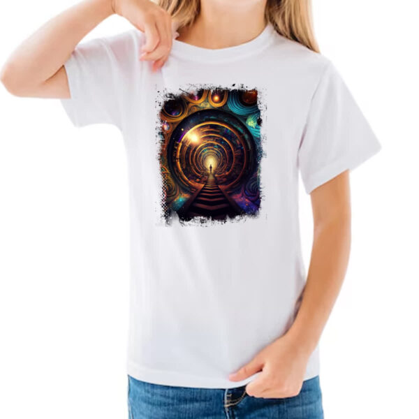 Camiseta Infanto Juvenil Labirinto dos sonhos 1 - Imagem 3