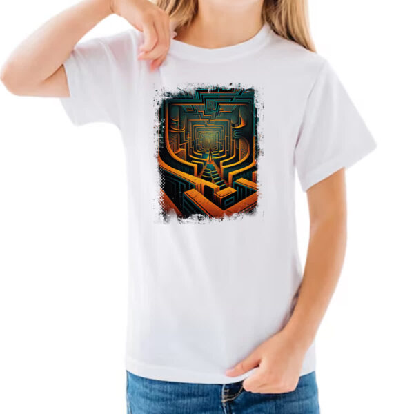 Camiseta Infanto Juvenil Labirinto dos sonhos 3 - Imagem 3