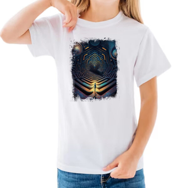 Camiseta Infanto Juvenil Labirinto dos sonhos 4 - Imagem 3
