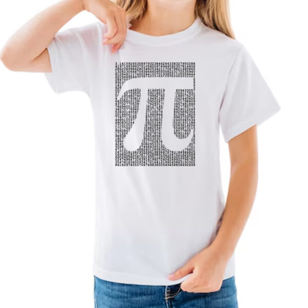 Camiseta Infanto Juvenil Matematica PI dizima periodica - Imagem 3