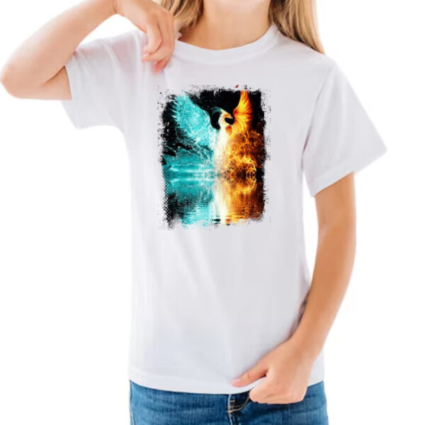 Camiseta Infanto Juvenil Mitologia Fenix 03 - Imagem 3