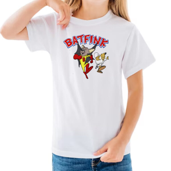 Camiseta Infanto Juvenil Nostalgia Batfino e Karate - Imagem 3