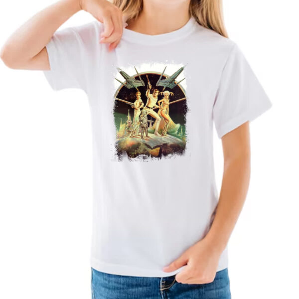 Camiseta Infanto Juvenil Nostalgia Buck Rogers - Imagem 3
