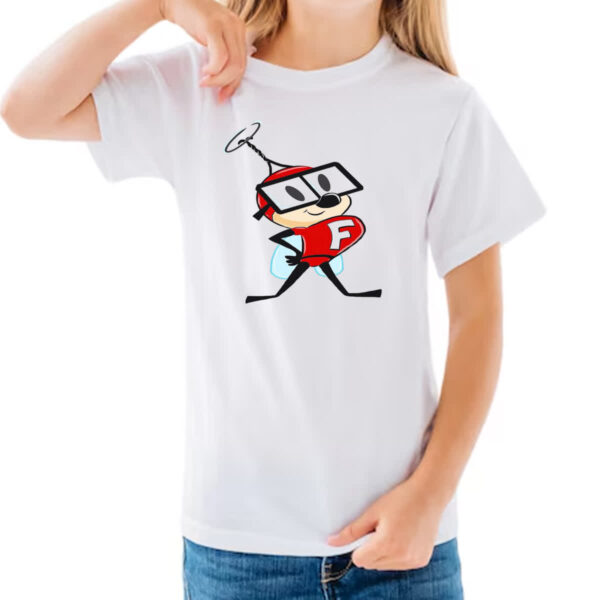 Camiseta Infanto Juvenil Nostalgia Furacao Mosco Heroico - Imagem 3