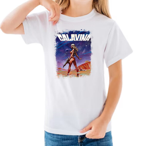 Camiseta Infanto Juvenil Nostalgia Galaxina - Imagem 3