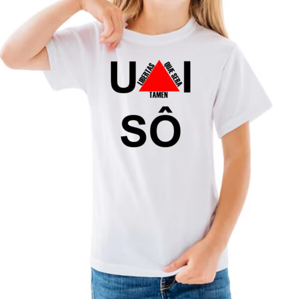 Camiseta Infanto Juvenil Uai so - Libertas quae sera tamen - Imagem 3