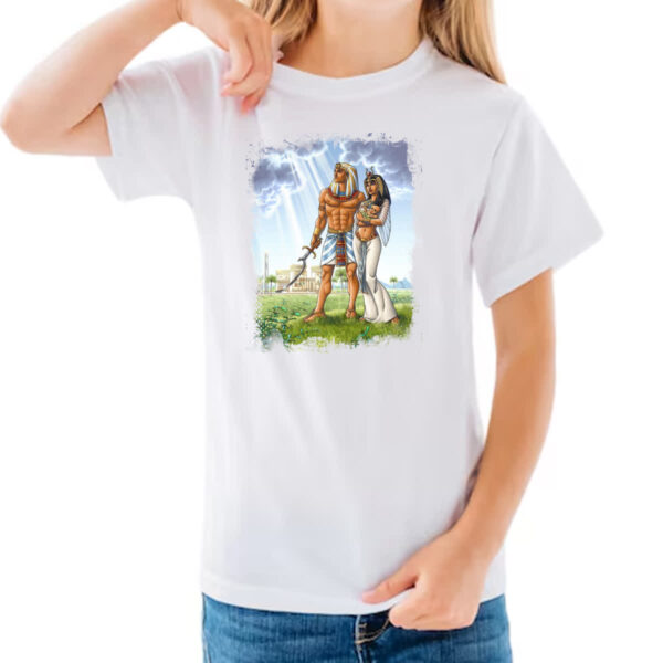 Camiseta Infanto Juvenil Osiris e Isis - Imagem 3